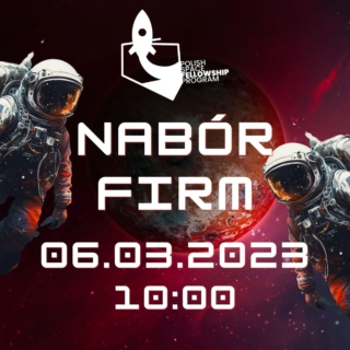 Logo Polish Space Fellowship Program 2023